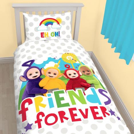 Teletubbies Playtime Reversible Single Panel Duvet Cover Set Extra Image 2